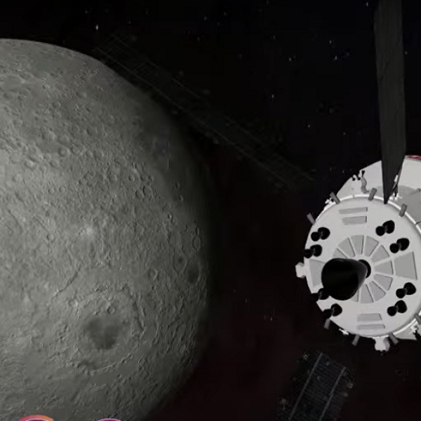 مركبة ناسا القمرية تعود نحو الأرض