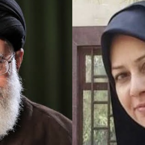 أزمات جديدة تنهش عائلة خامنئي وشقيقة المرشد الإيراني تتبرأ منه