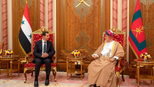 الرئيس السوري يزور سلطنة عمان ويلتقي السلطان هيثم بن طارق