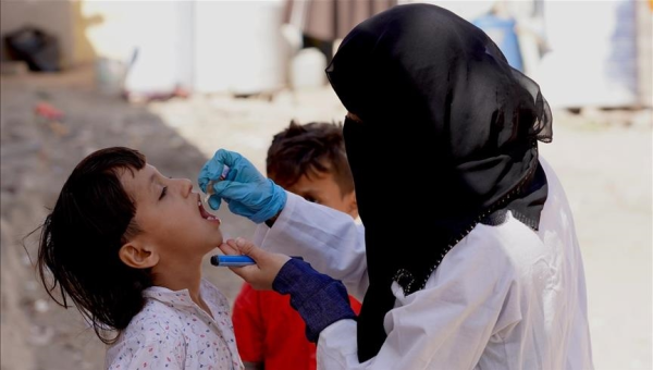 اليوم.. انطلاق حملة التطعيم الصحي الموسع ضد مرض شلل الأطفال في مناطق الشرعية