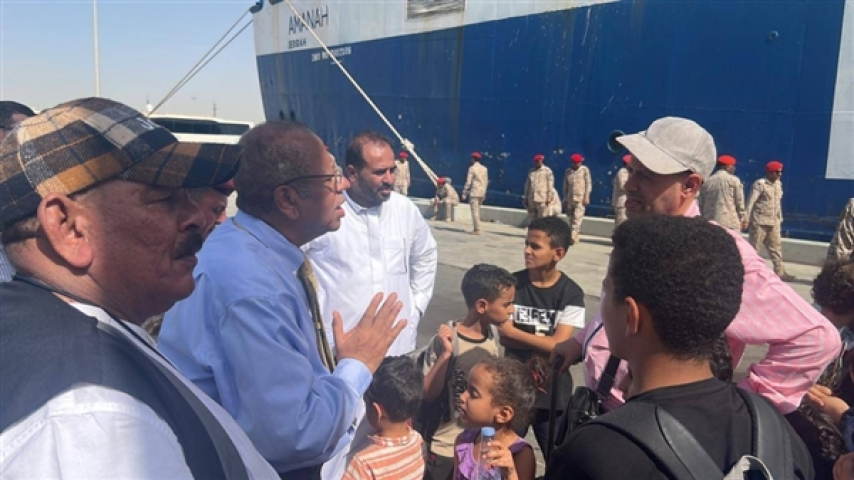 إجلاء اكثر من 400 مواطن يمني من السودان إلى السعودية