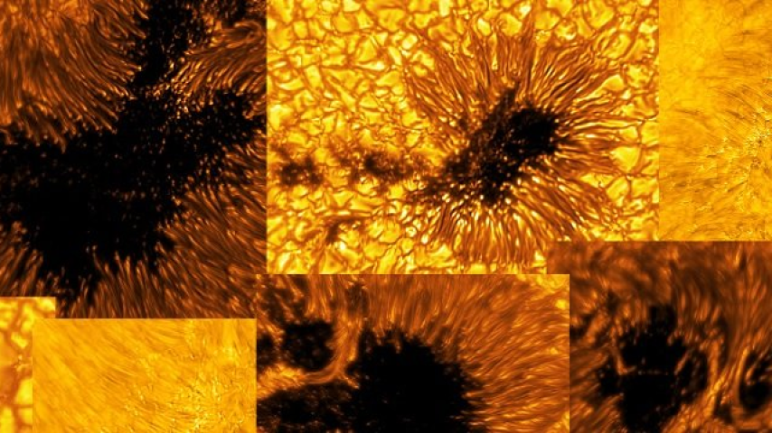 صور جديدة للشمس بتقنية متطورة لم نشاهدها من قبل باستخدام تلسكوب