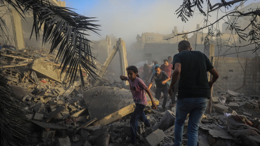 زوارق حربية إسرائيلية تقصف جنوب قطاع غزة