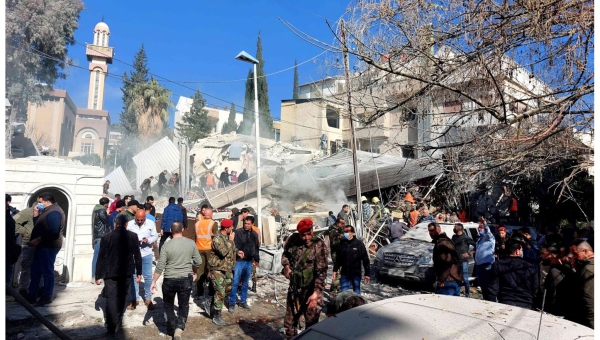 قتلى بينهم قيادات عسكرية إيرانية في غارة إسرائيلية على دمشق بسوريا