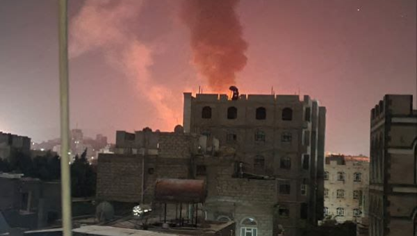 هي الإعنف.. قصف إميركي بريطاني على صنعاء وعدة محافظات