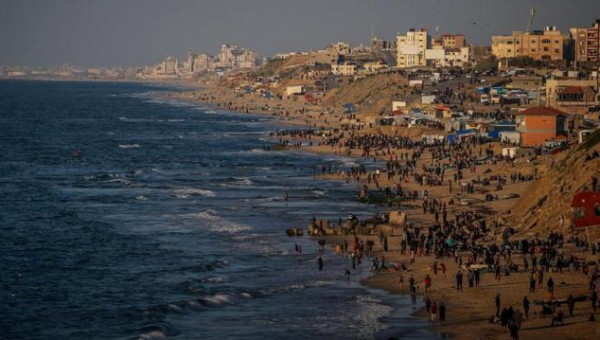 بعد 6 أشهر من حرب غزة.. الغرب يتجه إلى ميناء على ساحل غزة لأجل المساعدات أم لأجل الغاز أم اخراج الفلسطينيين‼