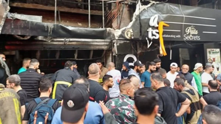 لبنان.. انفجار ضخم في مطعم بيروت يخلف ضحايا و قرار عاجل من السلطات