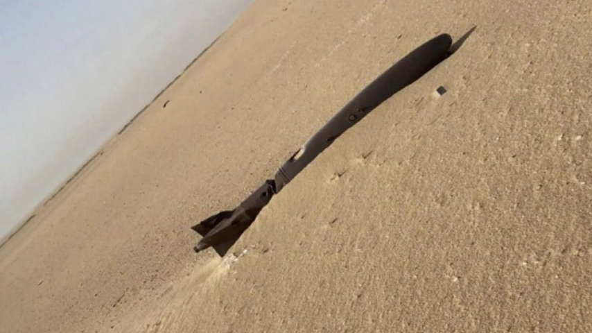 العثور على صاروخ ضخم مدفون في الكويت