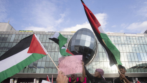 متظاهرون مؤيدون لفلسطين يعطلون عمل متحف بروكلين